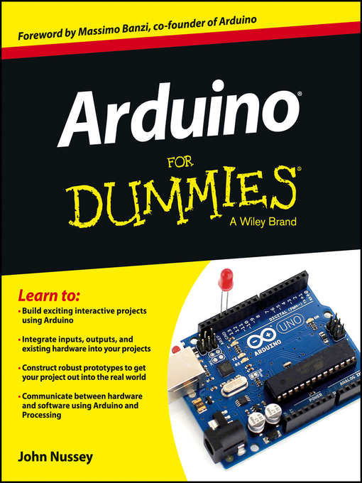 Title details for Arduino For Dummies by John Nussey - Wait list
